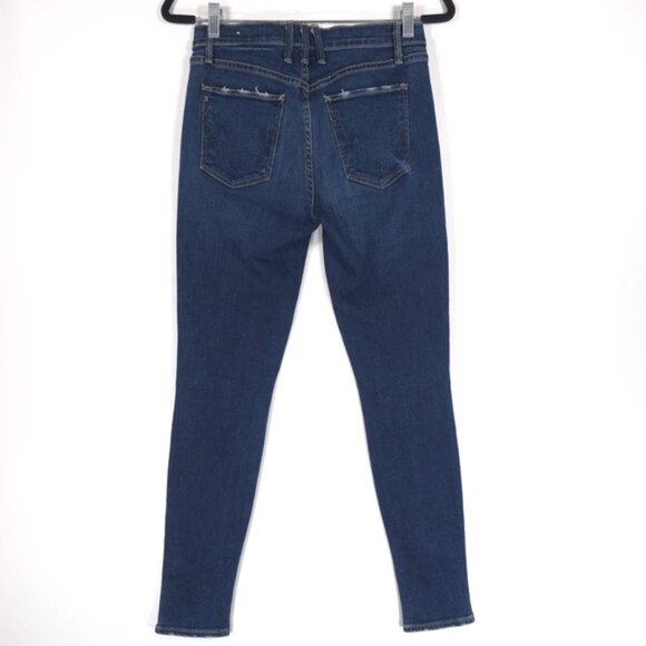 McGUIRE Women’s Jeans Mid Rise Distressed Skinny STYLE 157A Size 27 - Picture 2 of 13